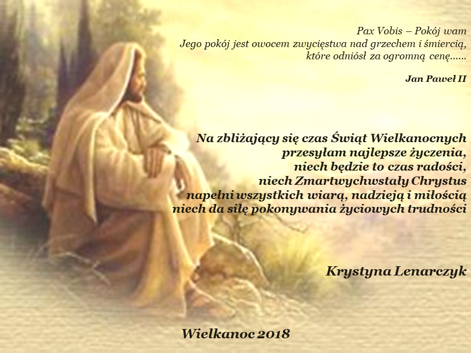 Życzenia Wielkanoc 2018